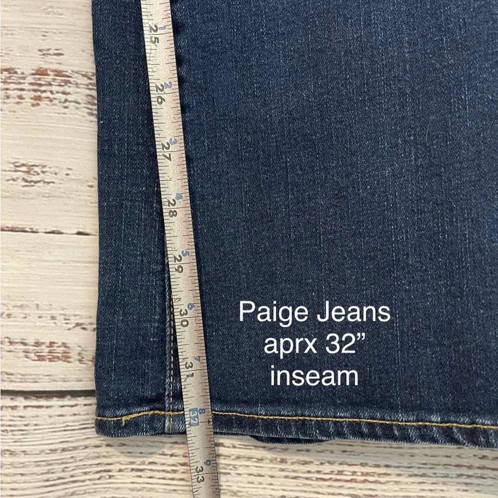 🔥 SALE Paige Hidden Hills Flared Premium Denim Jeans | Size 28